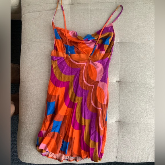 Patterned Slip Dress - Picture 4 of 5